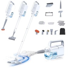 Versatile 10-in-1 Steam Mop for Multi-Surfaces