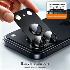 For iPhone 18 Pro Max 17 Pro Max Full Cover Metal Camera Protector Lens Glass — image 6