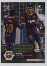 2020-21 Topps Now UEFA Champions League /7236 Pedri #005 Rookie RC 0vp0