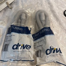 2 lotDrive CPAP Tubing CPAP Hose 6 Foot Flexible CPAP Tube 6 Ft, NEW Sealed Pack