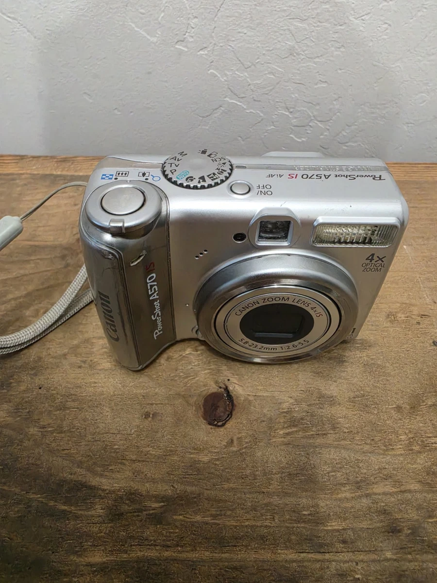 Canon PowerShot A570 IS Digital Cameras for Sale | Shop New & Used