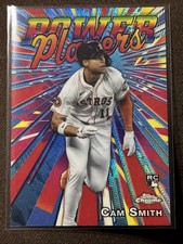 2025 Topps Chrome Update Series - Power Players Cam Smith #PP-28 (RC)