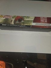 COLEMAN DOG TENT DOGGY DEN WATERPROOF PET DOG  CAT SHELTER. NEW Sealed