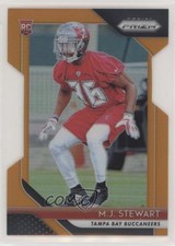 2018 Panini Prizm Rookie Orange Prizm 81/249 MJ Stewart #256 0w0