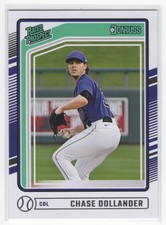 #199 Chase Dollander 2024 Donruss Rated Prospect Colorado Rockies