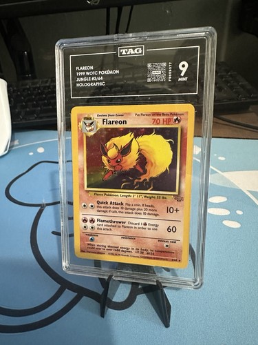 Flareon (Unlimited) graded TAG 9 for sale on eBay