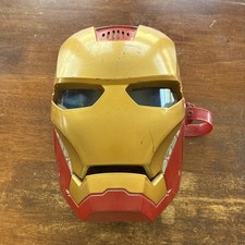 Original Hasbro 2012 Iron Man Face Mask Marvel Battle Warn