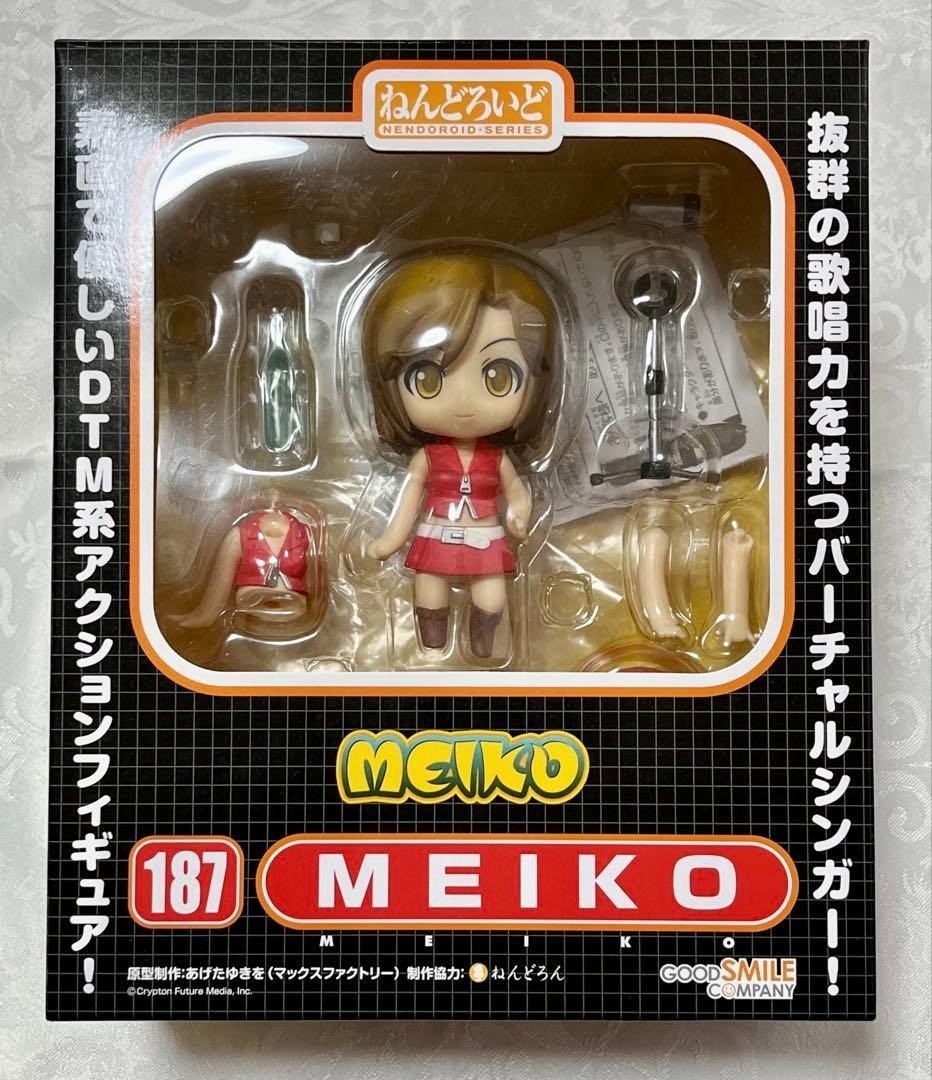 Figura Vocaloid Nendoroid 187 MEIKO Good Smile Company Japón Auténtica Usada