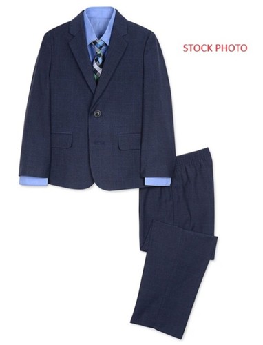NAUTICA Boys Kid Toddler Formal Suit Navy Blue Size 7 and tie - Picture 4 of 4