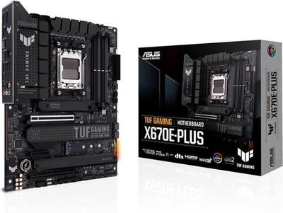 ASUS TUF Gaming X670E-Plus Mainboard AMD Sockel AM5 X670E Ryzen M.2 USBC PCIe5.0