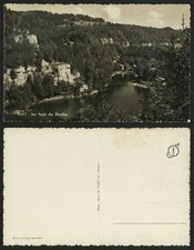 Switzerland Old Postcard River Scene - Au Saut du Doubs