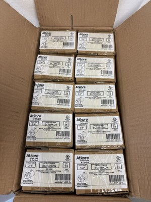 (250 Pcs) NEW Atkore SC75RKON 3/4'' Emt Set Screw Connector w/Insulated Throat