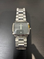 NIXON The Player Men's Quartz Watch Diamond Dial Stainless Steel Needs Battery