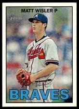 2016 Topps Heritage Matt Wisler Atlanta Braves #98