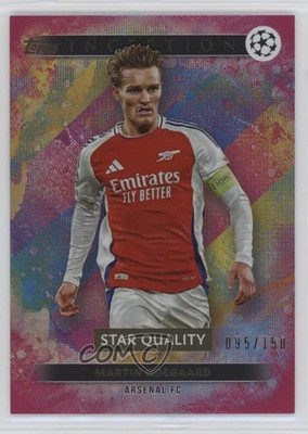 2024 Inception UEFA Club Competitions Magenta Foil Martin Odegaard Ødegaard 3s8