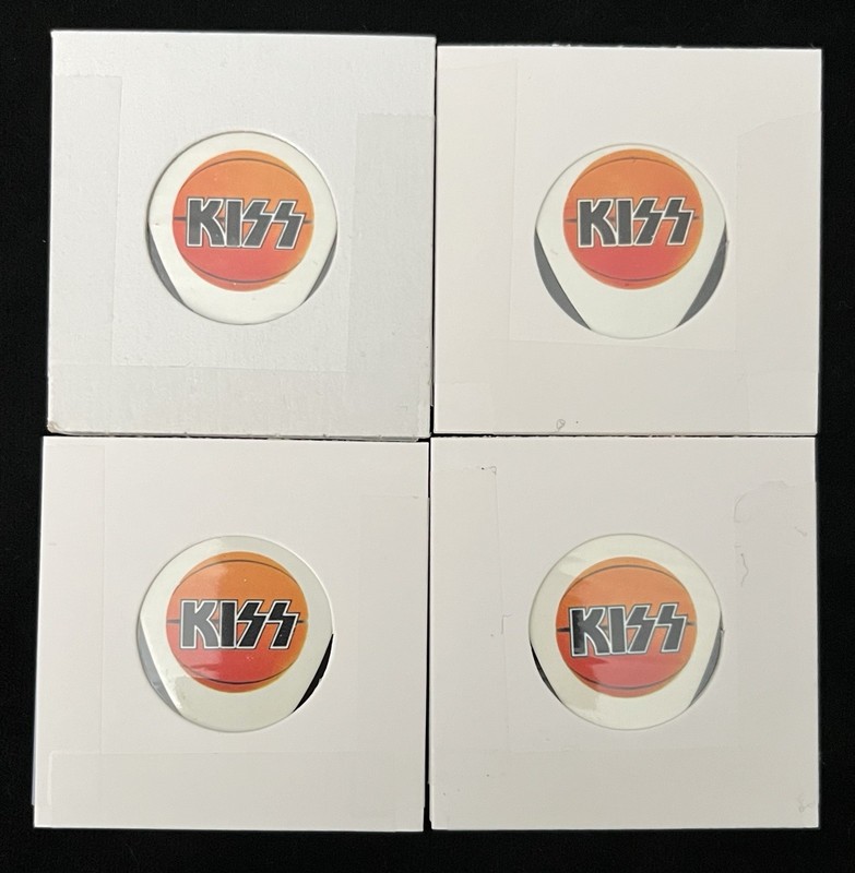 KISS NCAA Big Dance Concert Guitar Picks from March 30, 2012 New Orleans