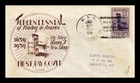 US COVER PRINTING FDC SCOTT 857 USS SACRAMENTO NAVY YARD NEW YORK CANCEL