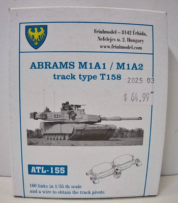 1:35 Modellbausatz Friulmodel ATL-155 ABRAMS M1A1 / M1A2