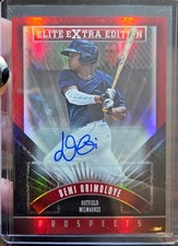 2015 Panini Elite Extra Edition Demi Orimoloye #122 Prospects Auto (AU, RC)