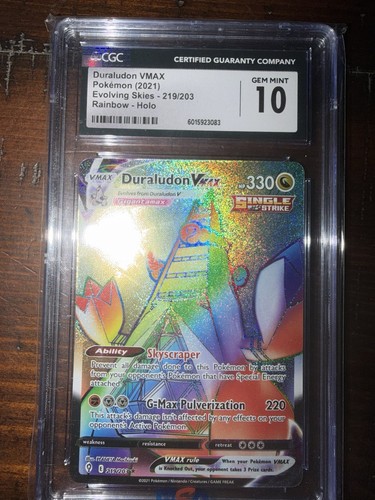 Duraludon VMAX graded CGC 10 for sale on eBay