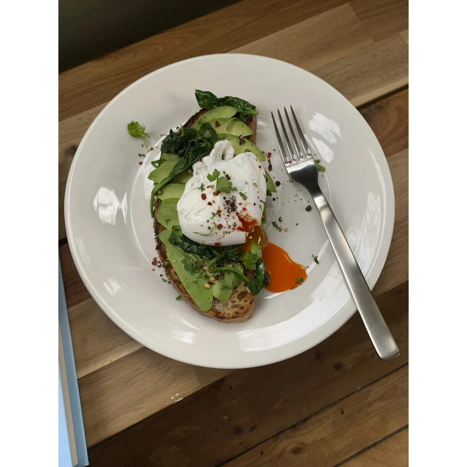 PLATO ENSALADA PURA 1815 9", JUEGO DE 4 Foto 2 de 4