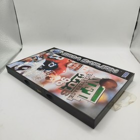 NFL quarterback club 96 game for Sega Saturn complete Pal Italian excellent