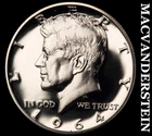 1964 Silver Kennedy Half Dollar - Choice Gem Proof  Lustrous  No Reserve  #J9799