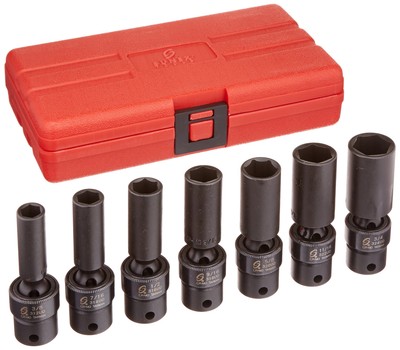 Sunex Tools 3656 3/8'' Drive Fractional 6 Point Deep Universal Impact S
