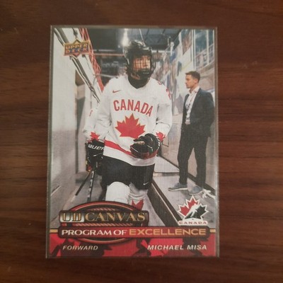 2025-26 Upper Deck Canvas #C-267 Program of Excellence Michael Misa RC