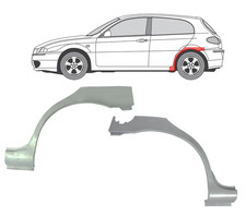 Set pannello riparazione passaruota posteriore 5 porte Alfa Romeo 147 2000- 2...