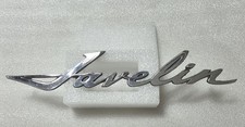 Oem Vintage 1968-1972 Amc 3602450 Javelin Metal Script Emblem 3602450.