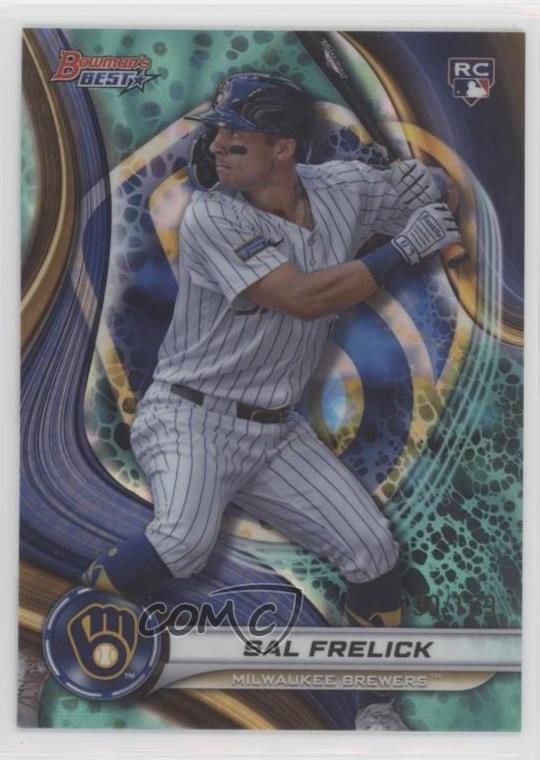2024 Bowman's Best Aqua Lava Refractor /199 Sal Frelick #37 Rookie RC 1l2l