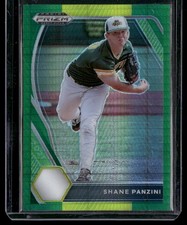 2021 Panini Prizm Draft Picks #PDP108 Shane Panzini Hyper Green & Yellow Prizm