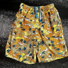 Boys large Nike Pool Party Lap Volley Swim Shorts with liner