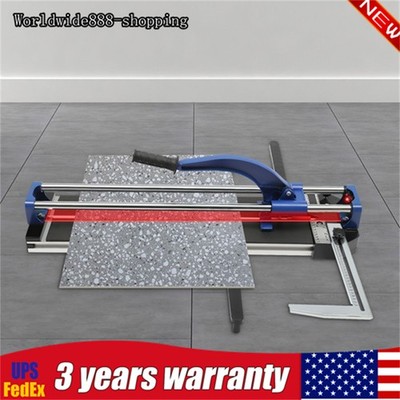 24'' Manual Tile Cutter Cutting Machine 600mm Precise Industrial Heavy Duty