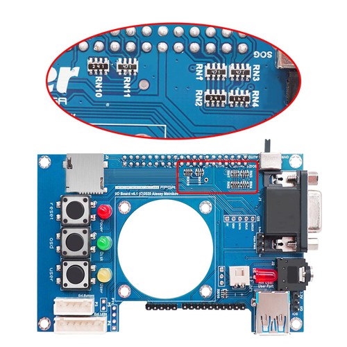 FüR FPGA IO Analog Board V6.1+LüFter für Terasic DE10- FPGA IO Board V9F65378 - Bild 2 von 7