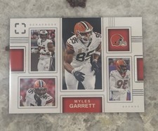 2025 Panini Photogenic Scrapbook Myles Garrett #30 Cleveland Browns (1)