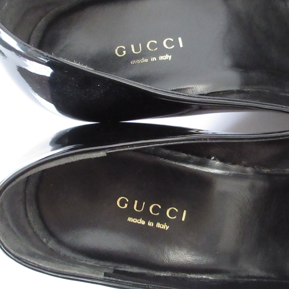 GUCCI Leopard Pattern Almond Toe Wedge Pumps, Siz… - image 6