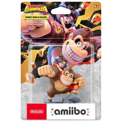 Donkey Kong Bananza Series: Donkey Kong and Pauline Amiibo [Nintendo Switch 2]