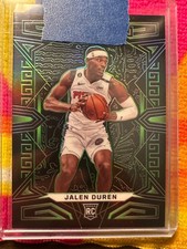 2022-23 Panini Obsidian Jalen Duren /25 RC Green Detroit Pistons Rookie #192