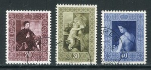 Liechtenstein #261-3 Used Portraits Cat 16