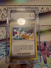 2009 Pokemon Promo World Championships Top 16 Tropical Wind #DP48 CGC 8 on eBay