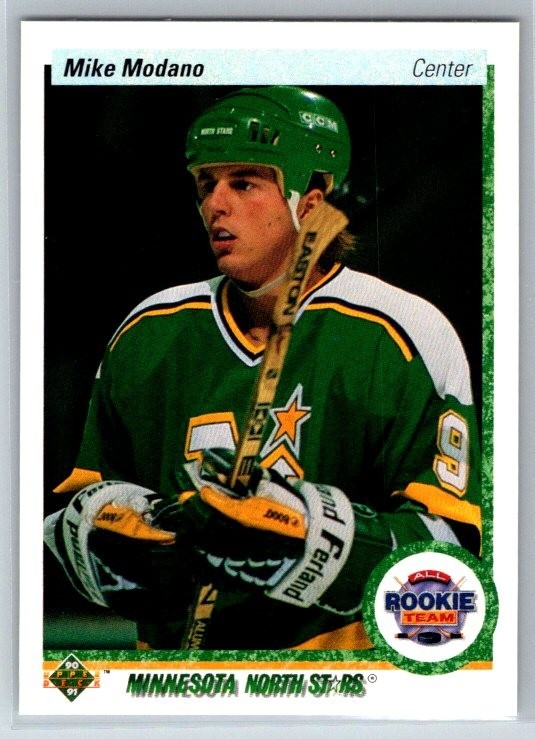 1990-91 Upper Deck #346 Mike Modano Rookie Minnesota North Stars RC