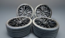 Niche M224 Gamma 22 Used Original Aftermarket Rim And Tires Staggered Set Niche M224 Gamma 22 Used Original Aftermarket Rim And Tires Staggered Set
