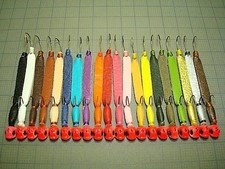 Deerskin Jig 6-piece set Handmade DIY Trout Gum Handmade Fishing Area Area