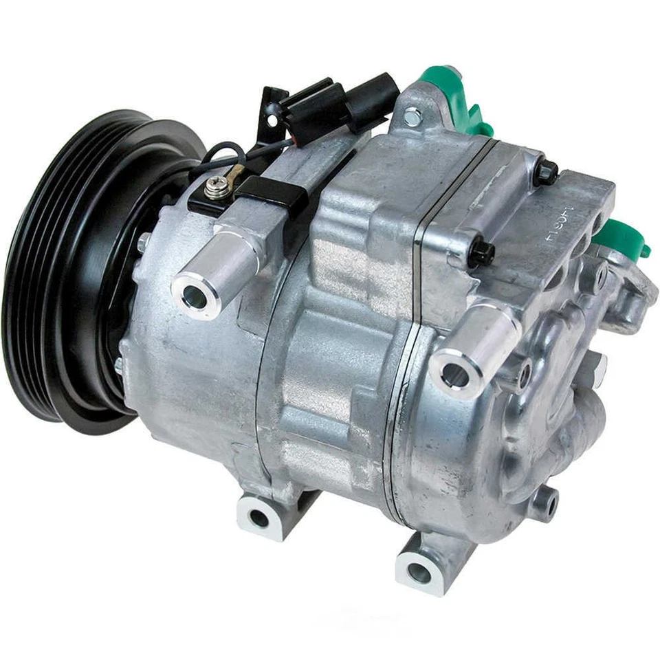 Compresor de aire acondicionado - Nuevo Global 6512437 para 06-09 Hyundai Accent 1.6L-L4 Foto 2 de 2