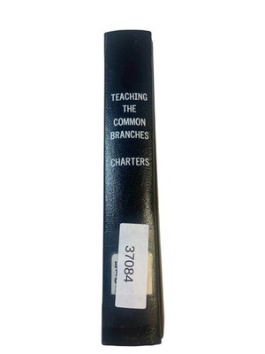 Teaching the Common Branches W. W. Charters 1924 Revised Enlarged Houghton