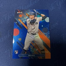 2025 Topps Finest - Common Ben Rice #48 Blue Refractor /200 (RC)