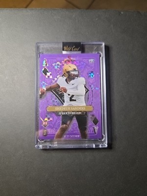 Wild Card 1of 1 Back To Back  Shedeur Sanders / Cam Ward
