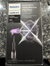 Philips Sonicare Cordless Power Flosser 3000 HX3826 Quad Stream - Used Once, Box